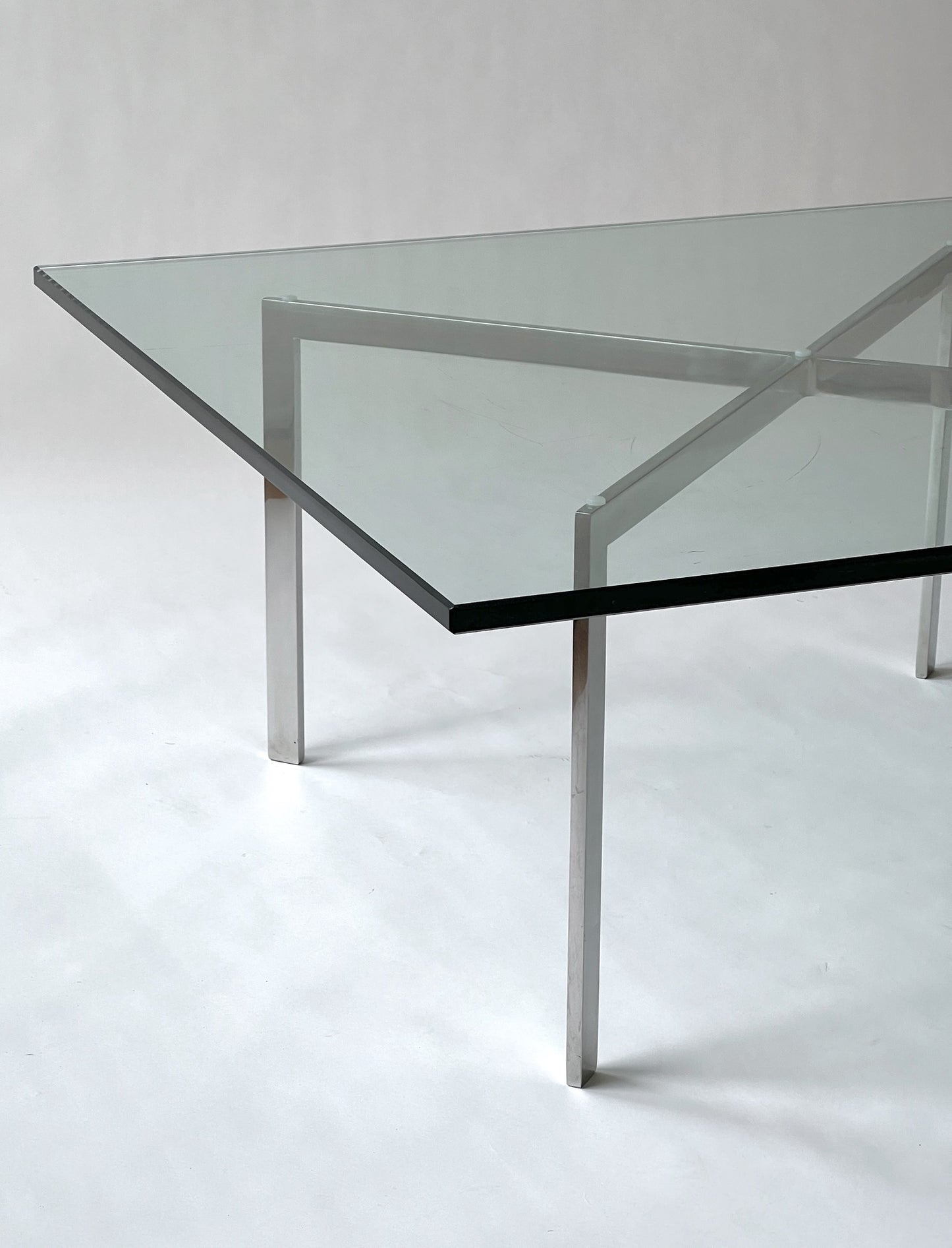 Ludwig Mies van der Rohe Barcelona Table for Knoll 1960s