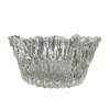 Crystal bowl on a table 