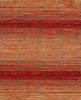 Textured fabric with red and brown pattern