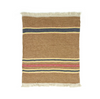 The Belgian Towel Fouta in Camp Stripe by Libeco blanket linen on a white background